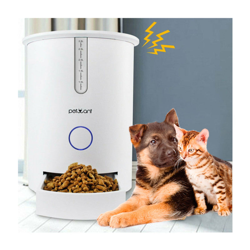 Dispensador de Alimentos Inteligente Smart Petwant Cat Feeder F3